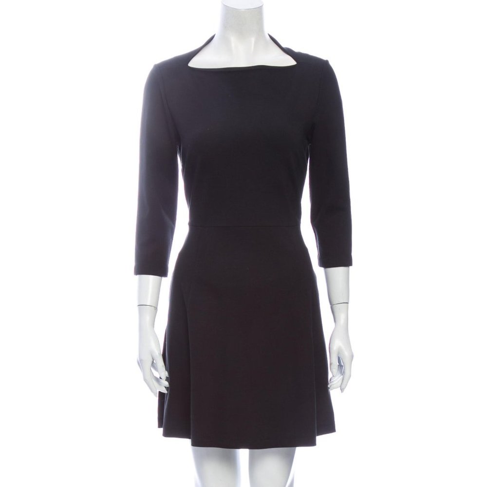 Kate Spade Broome Street Black Skater Dress (M)